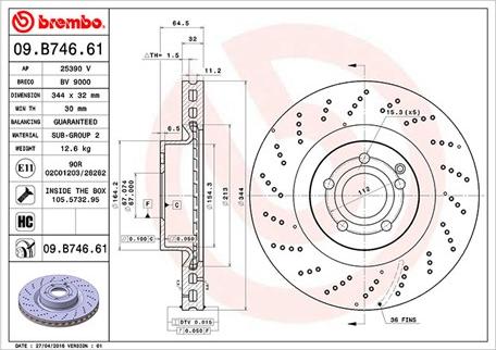 Magneti Marelli 360406116001 - Гальмівний диск autocars.com.ua