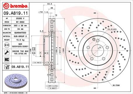 Magneti Marelli 360406116601 - Гальмівний диск autocars.com.ua