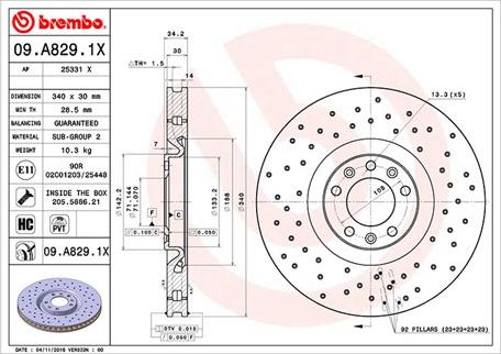 Magneti Marelli 360406117102 - Тормозной диск avtokuzovplus.com.ua