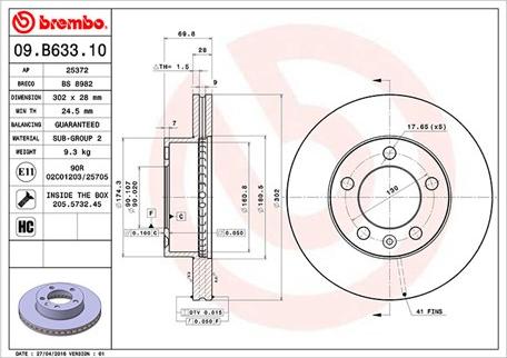 Magneti Marelli 360406121100 - Гальмівний диск autocars.com.ua