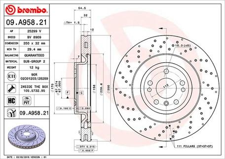 Magneti Marelli 360406122201 - Гальмівний диск autocars.com.ua