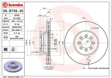 Magneti Marelli 360406124800 - Гальмівний диск autocars.com.ua