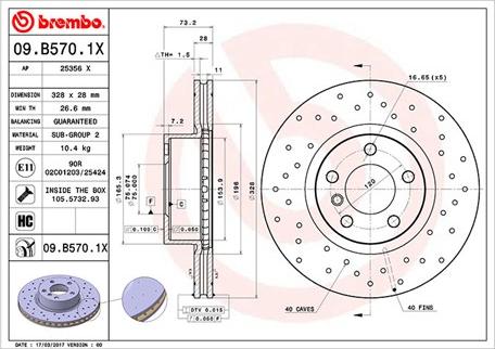 Magneti Marelli 360406131002 - Гальмівний диск autocars.com.ua