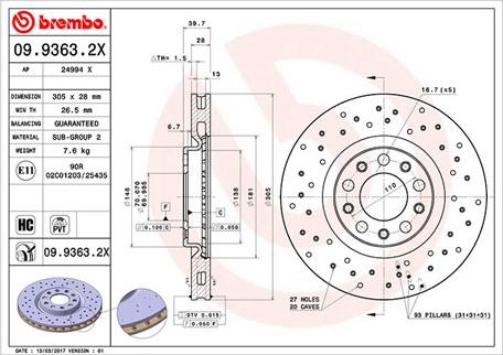 Magneti Marelli 360406133002 - Гальмівний диск autocars.com.ua