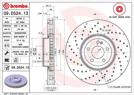 Magneti Marelli 360406133404 - Тормозной диск avtokuzovplus.com.ua