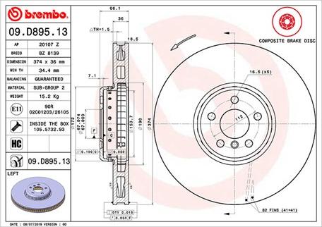 Magneti Marelli 360406133904 - Гальмівний диск autocars.com.ua