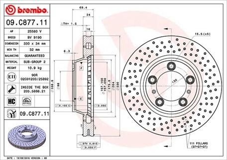 Magneti Marelli 360406161701 - Гальмівний диск autocars.com.ua