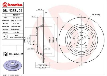 Magneti Marelli 360406165701 - Тормозной диск avtokuzovplus.com.ua