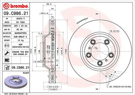 Magneti Marelli 360406166601 - Гальмівний диск autocars.com.ua