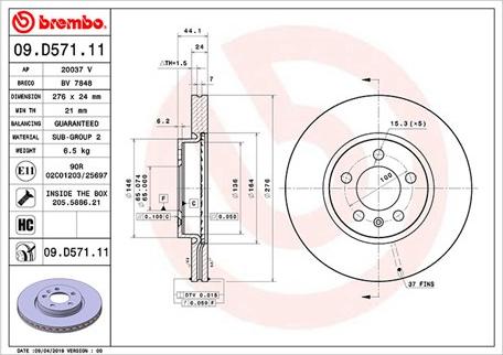 Magneti Marelli 360406167701 - Тормозной диск autodnr.net