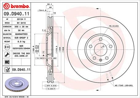 Magneti Marelli 360406174301 - Гальмівний диск autocars.com.ua