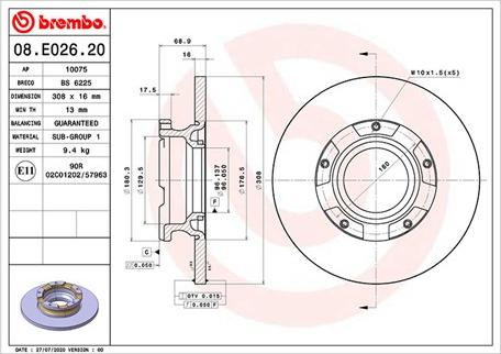 Magneti Marelli 360406174400 - Гальмівний диск autocars.com.ua