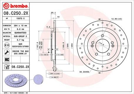 Magneti Marelli 360406175502 - Тормозной диск avtokuzovplus.com.ua