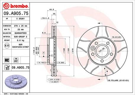 Magneti Marelli 360406176305 - Тормозной диск avtokuzovplus.com.ua