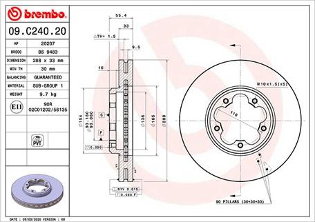 Magneti Marelli 360407100400 - Тормозной диск avtokuzovplus.com.ua