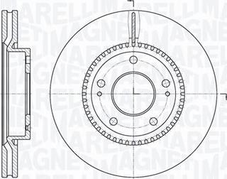 Magneti Marelli 361302040310 - Гальмівний диск autocars.com.ua