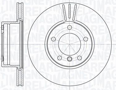 Magneti Marelli 361302040366 - Гальмівний диск autocars.com.ua