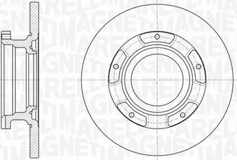 Magneti Marelli 361302040710 - Гальмівний диск autocars.com.ua