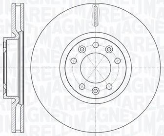 Magneti Marelli 361302040767 - Гальмівний диск autocars.com.ua