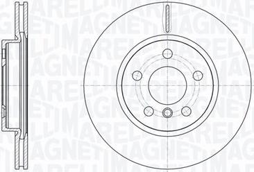 Magneti Marelli 361302040798 - Тормозной диск avtokuzovplus.com.ua