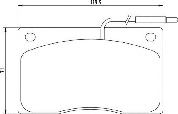 Magneti Marelli 363700200210 - Гальмівні колодки, дискові гальма autocars.com.ua