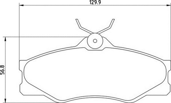 Magneti Marelli 363700205012 - Гальмівні колодки, дискові гальма autocars.com.ua