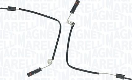 Magneti Marelli 363700400283 - Сигнализатор, износ тормозных колодок autodnr.net