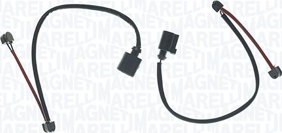 Magneti Marelli 363700400344 - Сигнализатор, износ тормозных колодок avtokuzovplus.com.ua