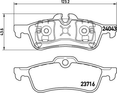 Magneti Marelli 363700406032 - Гальмівні колодки, дискові гальма autocars.com.ua