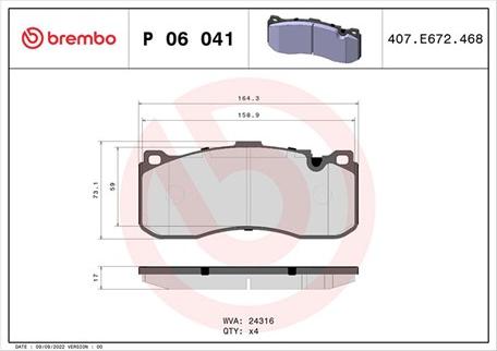 Magneti Marelli 363700406041 - Гальмівні колодки, дискові гальма autocars.com.ua