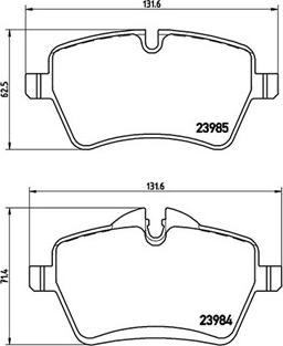 Magneti Marelli 363700406051 - Тормозные колодки, дисковые, комплект autodnr.net