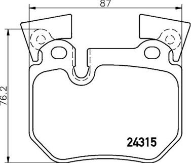 Magneti Marelli 363700406059 - Гальмівні колодки, дискові гальма autocars.com.ua