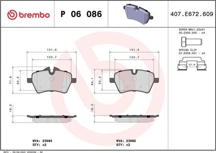 Magneti Marelli 363700406086 - Гальмівні колодки, дискові гальма autocars.com.ua