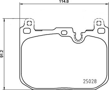 Magneti Marelli 363700406110 - Гальмівні колодки, дискові гальма autocars.com.ua