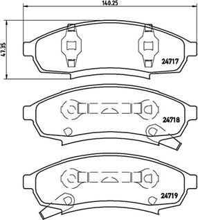 Magneti Marelli 363700407003 - Тормозные колодки, дисковые, комплект autodnr.net