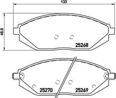 Magneti Marelli 363700410054 - Тормозные колодки, дисковые, комплект avtokuzovplus.com.ua