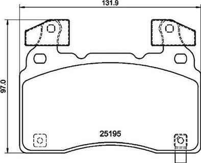 Magneti Marelli 363700410064 - Тормозные колодки, дисковые, комплект autodnr.net