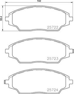 Magneti Marelli 363700410070 - Тормозные колодки, дисковые, комплект avtokuzovplus.com.ua