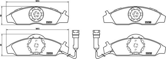 Magneti Marelli 363700415003 - Тормозные колодки, дисковые, комплект avtokuzovplus.com.ua