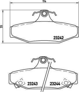 Magneti Marelli 363700415004 - Гальмівні колодки, дискові гальма autocars.com.ua