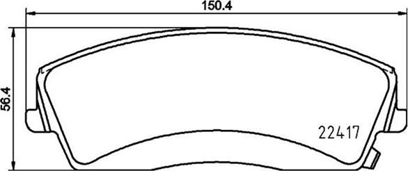 Magneti Marelli 363700418034 - Гальмівні колодки, дискові гальма autocars.com.ua