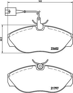 Magneti Marelli 363700423083 - Гальмівні колодки, дискові гальма autocars.com.ua