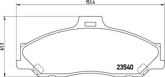 Magneti Marelli 363700424051 - Тормозные колодки, дисковые, комплект autodnr.net