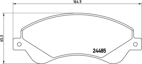 Magneti Marelli 363700424065 - Гальмівні колодки, дискові гальма autocars.com.ua