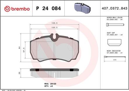 Magneti Marelli 363700424084 - Гальмівні колодки, дискові гальма autocars.com.ua