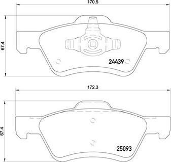 Magneti Marelli 363700424159 - Тормозные колодки, дисковые, комплект autodnr.net