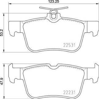 Magneti Marelli 363700424175 - Тормозные колодки, дисковые, комплект avtokuzovplus.com.ua