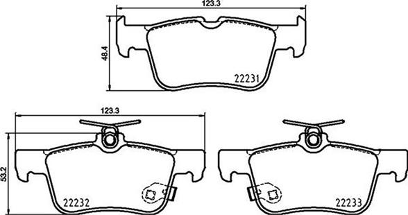 Magneti Marelli 363700424217 - Гальмівні колодки, дискові гальма autocars.com.ua