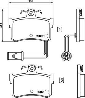 Magneti Marelli 363700428015 - Гальмівні колодки, дискові гальма autocars.com.ua