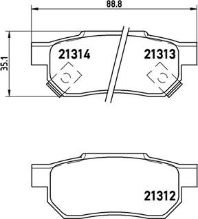 Magneti Marelli 363700428017 - Гальмівні колодки, дискові гальма autocars.com.ua